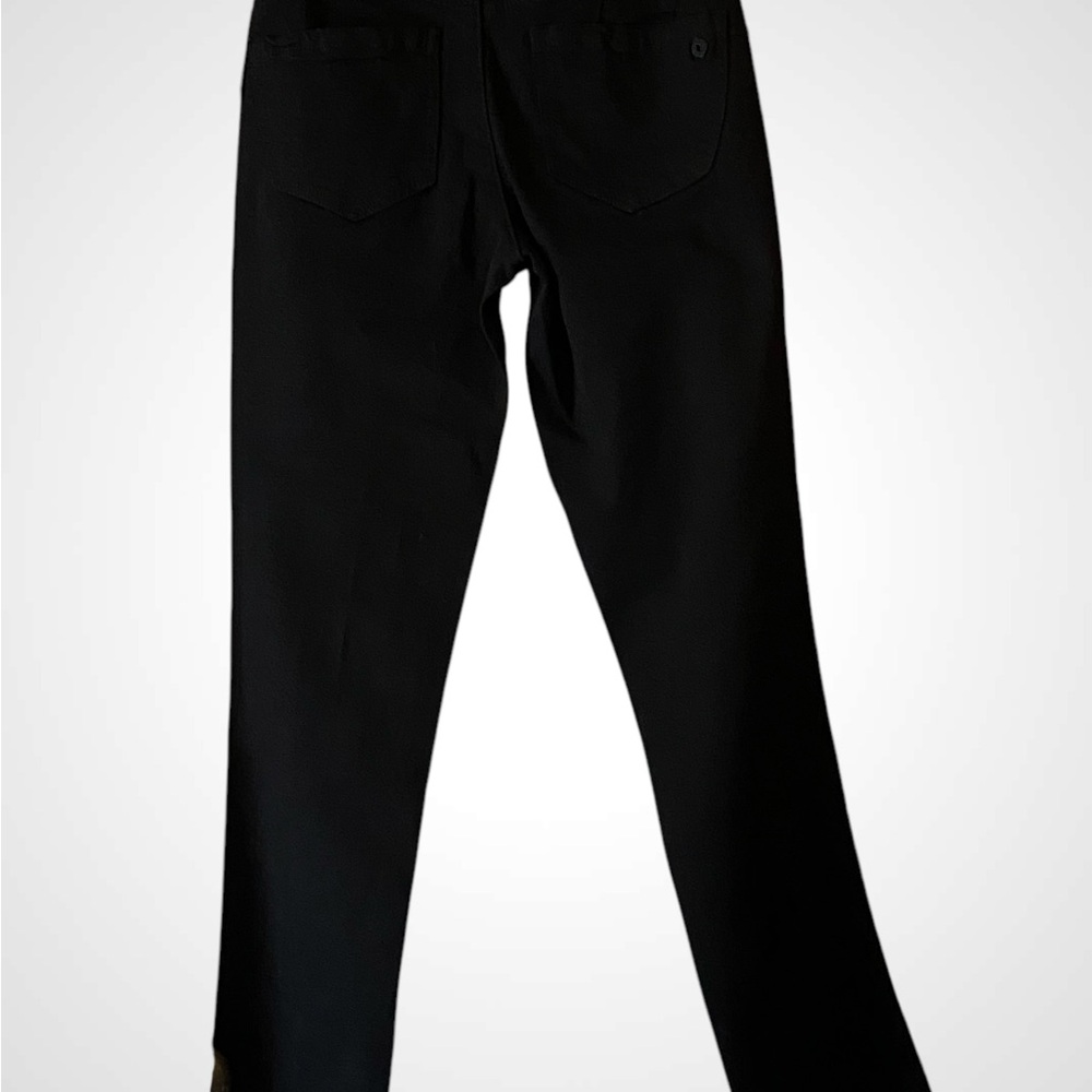 Women’s Democracy Ab Solution Patriot Black Straight Leg Jeans NWT size 4 - Picture 9 of 15